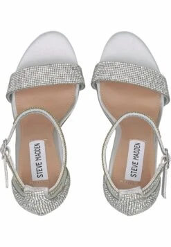 Steve Madden Sandalen Met Hoge Hak - Silber -Steve Madden 034e4e5d76364f0e998f52ea140ef45b
