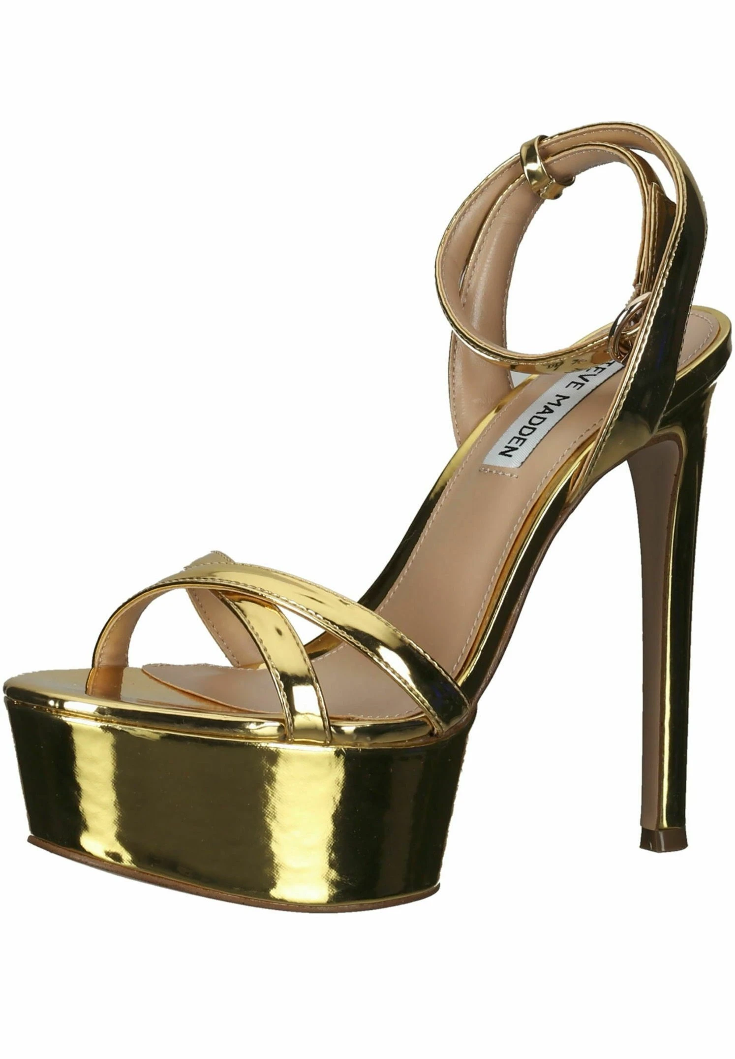 Steve Madden Sandalen Met Hoge Hak - Gold 2 Steve Madden Sandalen Met Hoge Hak - Gold - Afbeelding 2