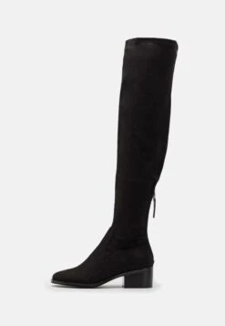 Steve Madden Salvador - Overknee Laarzen - Black