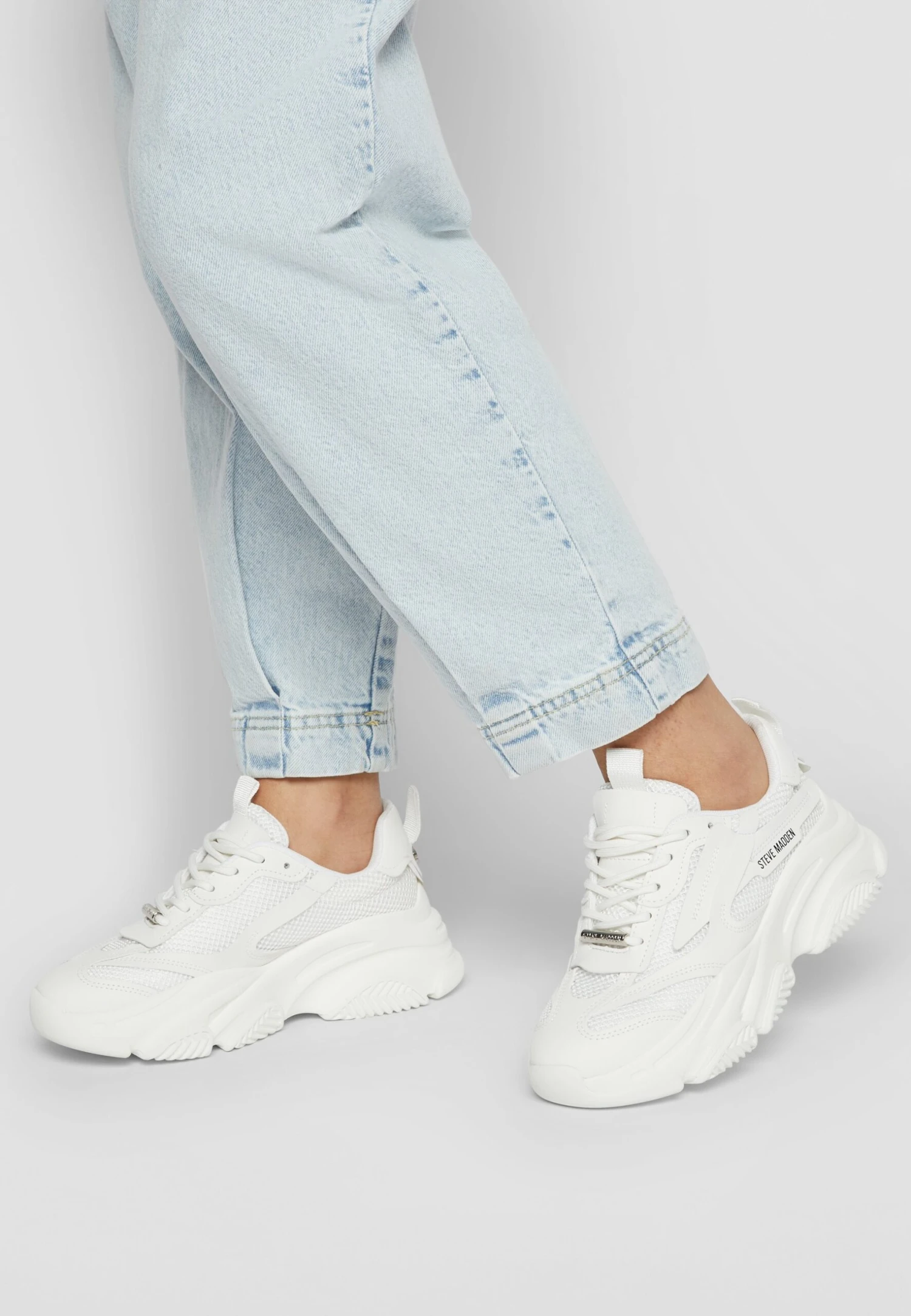 Steve Madden Possession - Sneakers Laag - White 1 Steve Madden Possession - Sneakers Laag - White