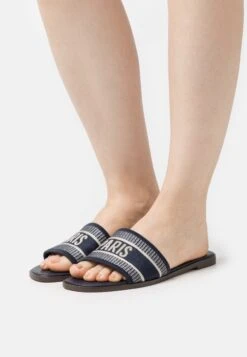 Steve Madden Knox- Muiltjes - Navy/Multi-Coloured