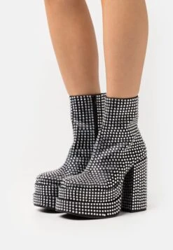 Steve Madden Enkellaarsjes Met Hoge Hak - Black