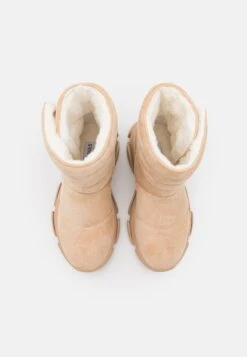 Steve Madden Puff - Enkellaarsjes Met Plateauzool - Sand -Steve Madden 0b7cc449cde34bcab6247d493121fd32