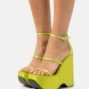 Steve Madden Varia - Sandalen Met Plateauzool - Green