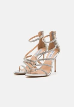 Steve Madden Beamish - Sandalen Met Hoge Hak - Silver -Steve Madden 11d718b3de1e46e18d7a9e8eada86f79