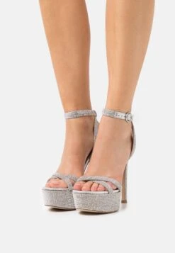 Steve Madden Marciana - Sandalen Met Hoge Hak - Silver-Coloured
