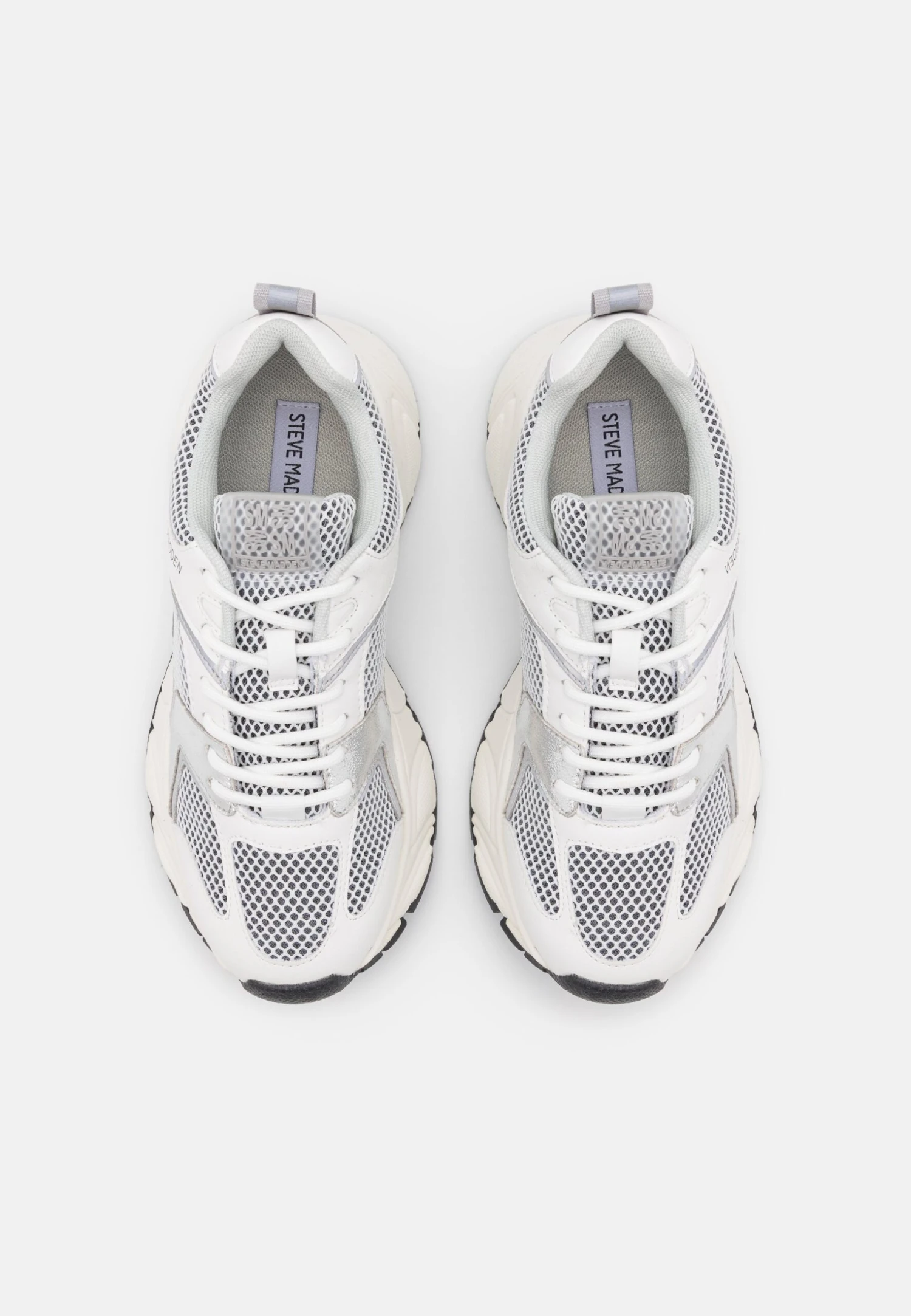 Steve Madden Standout - Sneakers Laag - White/Silver 8 Steve Madden Standout - Sneakers Laag - White/Silver - Afbeelding 8