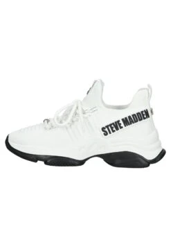Steve Madden Sneakers Laag - White Black