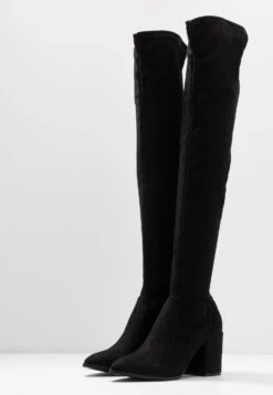 Steve Madden Janey - Overknee Laarzen - Black -Steve Madden 32de792664114bb6b857b5164a407da6