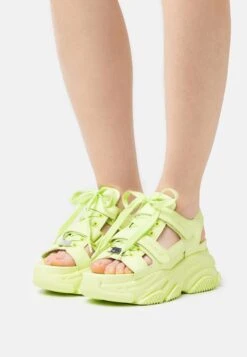 Steve Madden Playfied - Sandalen Met Plateauzool - Green