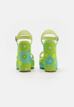 Steve Madden Sixties - Sandalen Met Hoge Hak - Light Blu Floral -Steve Madden 3ae7ff3b616a45c8a814bec14c4cee0e