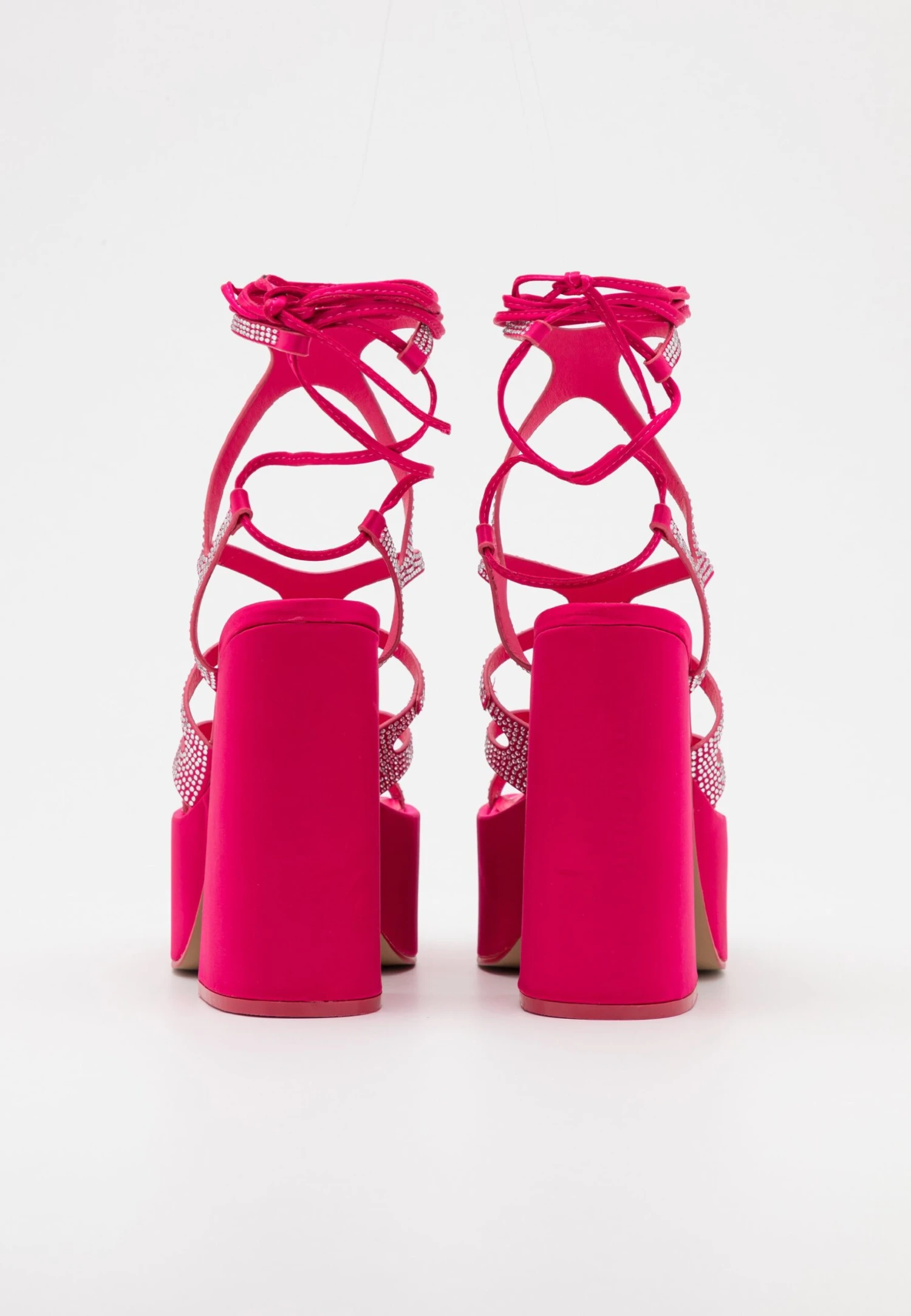 Steve Madden Champagne - Sandalen Met Plateauzool - Pink 4 Steve Madden Champagne - Sandalen Met Plateauzool - Pink - Afbeelding 4