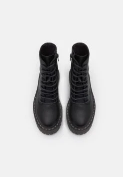 Steve Madden Jskylar - Veterboots - Black -Steve Madden 4653a7104af54bf79c08dc24f35a8ac8