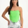 Steve Madden Dahlia - Top - Neon Green