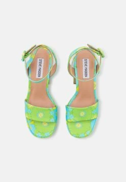 Steve Madden Paysin - Sandalen Met Plateauzool - Light Blue -Steve Madden 547bdc98832e405eb4e43d8cb6e28a1e