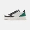 Steve Madden Brent - Sneakers Laag - White/Emerald