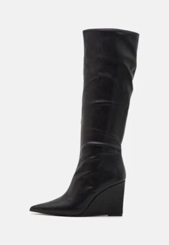 Steve Madden Showout - Laarzen Met Sleehak - Black