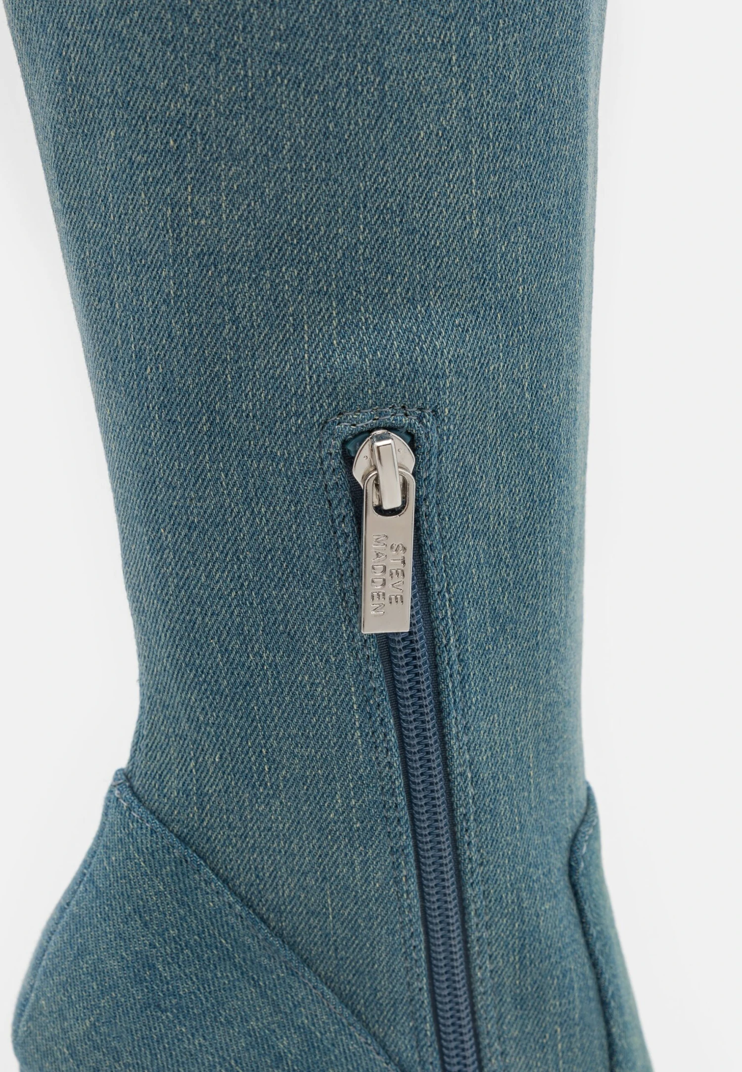 Steve Madden Vava - Laarzen Met Hoge Hak - Blue Denim 6 Steve Madden Vava - Laarzen Met Hoge Hak - Blue Denim - Afbeelding 6