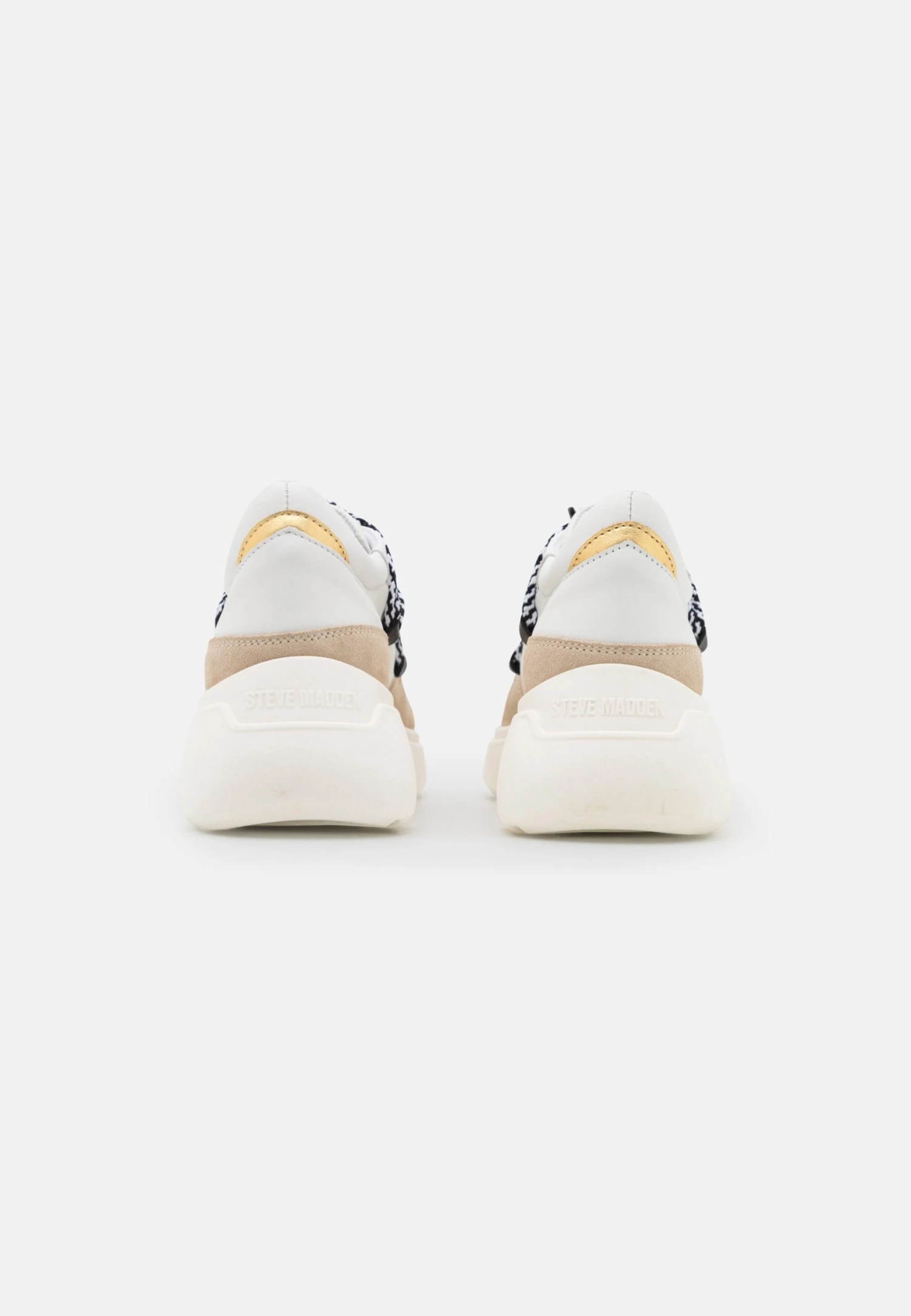 Steve Madden Maisie - Sneakers Laag - White/Gold 4 Steve Madden Maisie - Sneakers Laag - White/Gold - Afbeelding 4