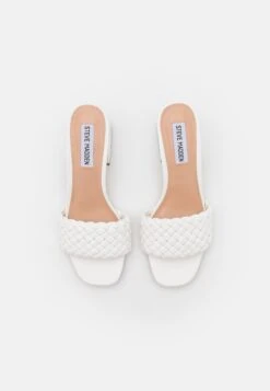 Steve Madden Aspyn - Muiltjes Met Hak - White -Steve Madden 7b319e503bbb4a9b86dfef013f427338