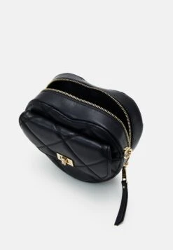 Steve Madden Heart - Schoudertas - Black/Gold -Steve Madden 81011f8b32b8451aabad75b3b5a54d33