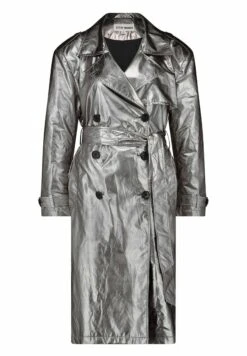 Steve Madden Bradshaw - Trenchcoat - Silver -Steve Madden 83fbf42214c04c2982be1718bbf8bc61