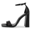 Steve Madden Airy - Sandalen Met Hoge Hak - Black Leather