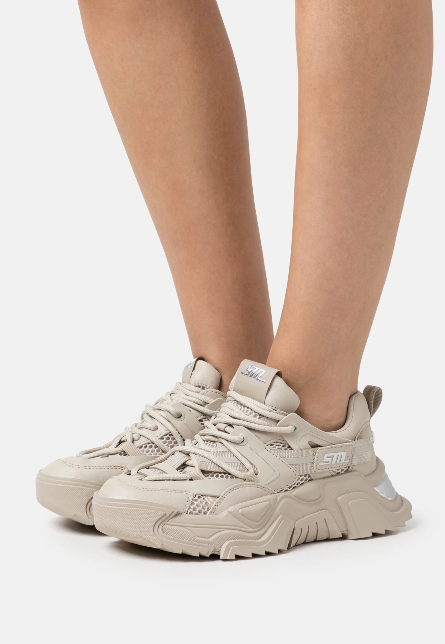 Steve Madden Kingdom - Sneakers Laag - Greige 1 Steve Madden Kingdom - Sneakers Laag - Greige