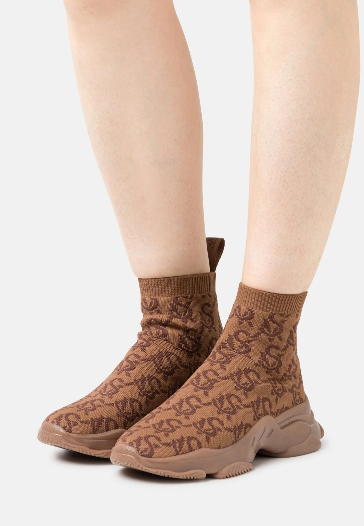 Steve Madden Master - Sneakers Hoog - Brown/Tan 1 Steve Madden Master - Sneakers Hoog - Brown/Tan