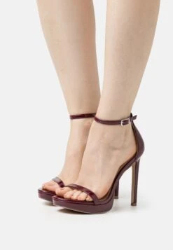Steve Madden Milano - Sandalen Met Hoge Hak - Wine