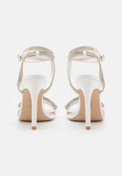 Steve Madden Unleash - Sandalen Met Hoge Hak - White -Steve Madden 9549f773a4fd42f394633e6c0500a7fa