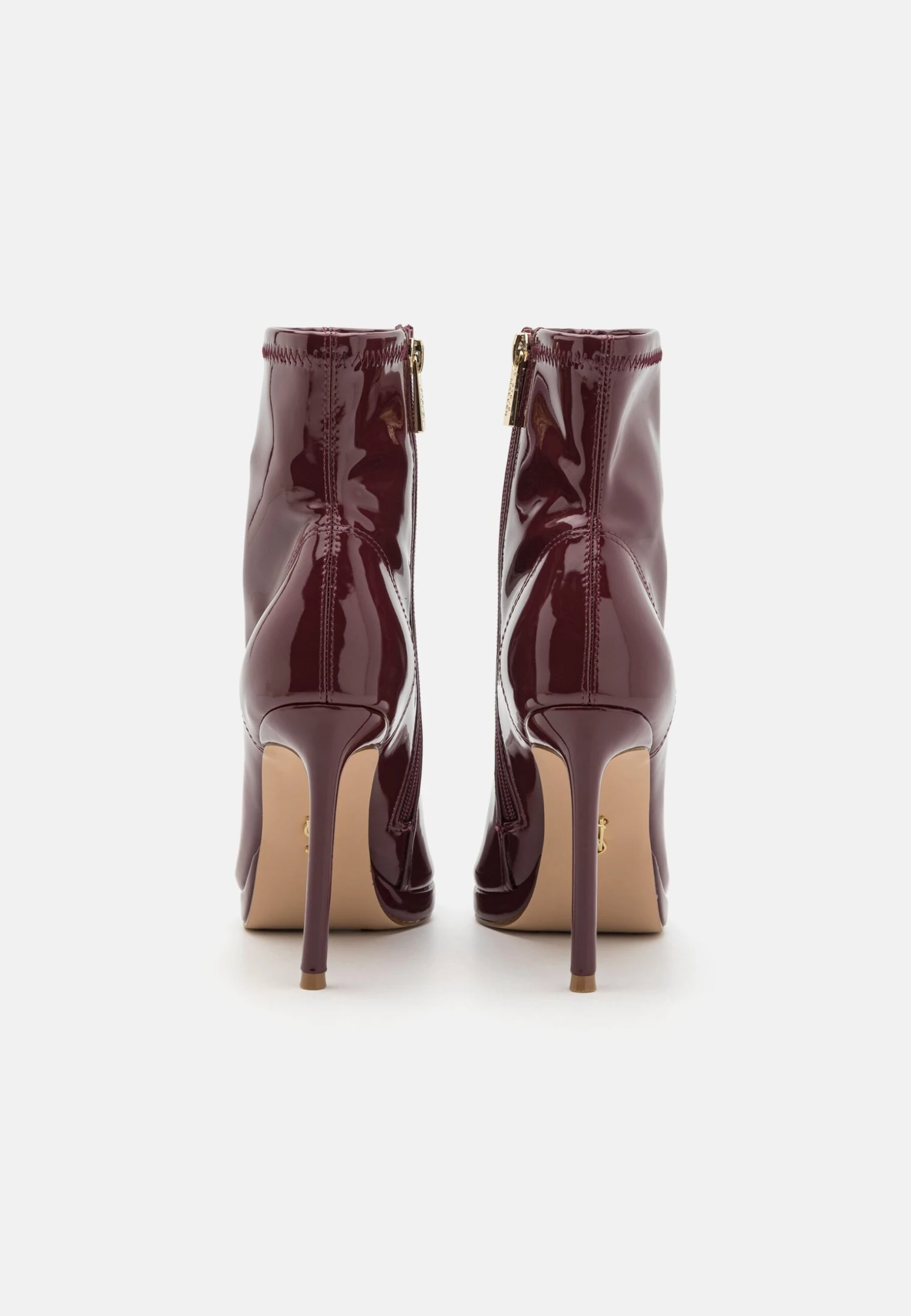 Steve Madden Kaylani - Enkellaarsjes Met Hoge Hak - Wine 4 Steve Madden Kaylani - Enkellaarsjes Met Hoge Hak - Wine - Afbeelding 4