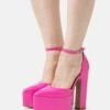 Steve Madden Prompt - Plateaupumps - Fuchsia