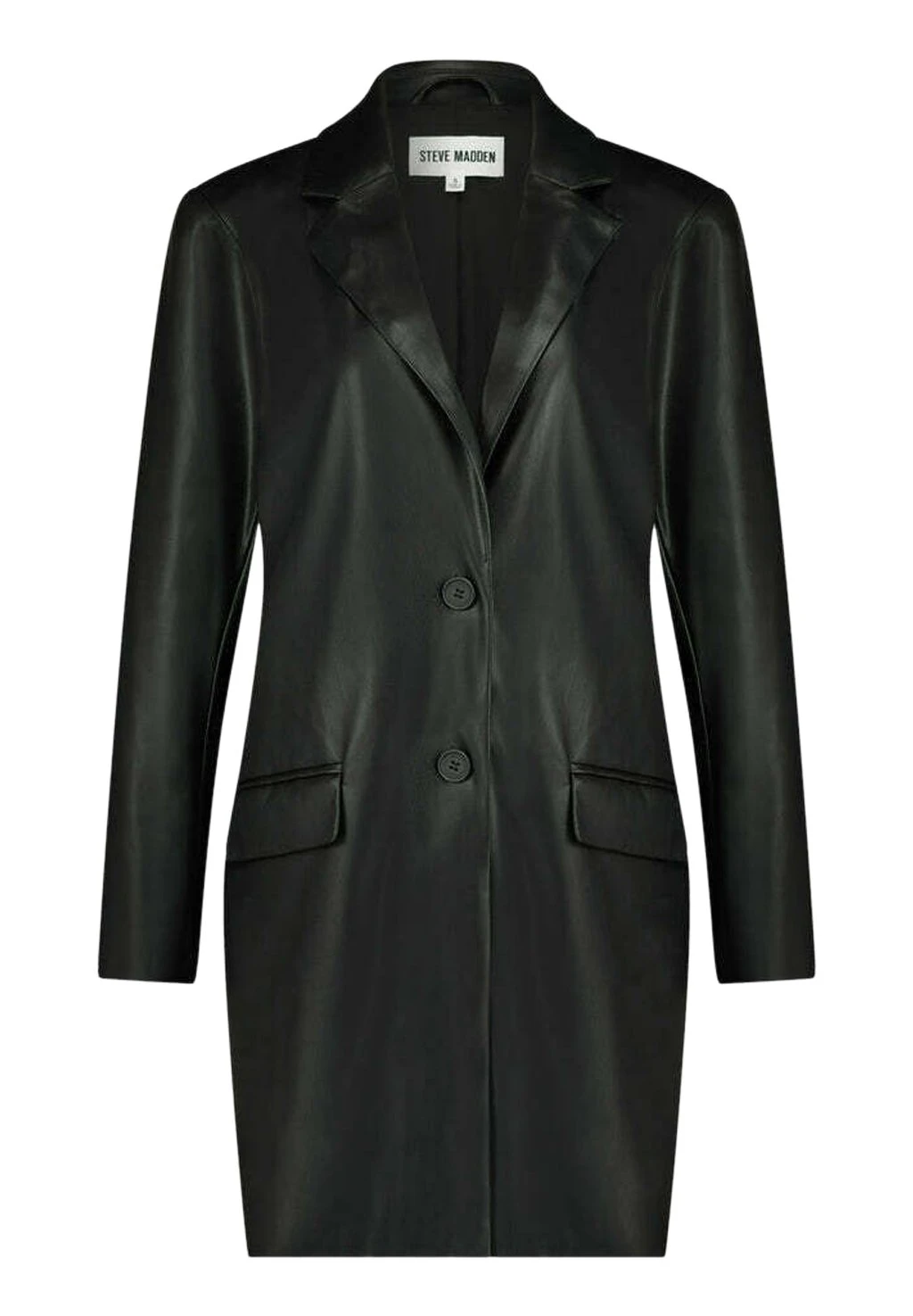 Steve Madden Mia - Halflange Jas - Black 1 Steve Madden Mia - Halflange Jas - Black