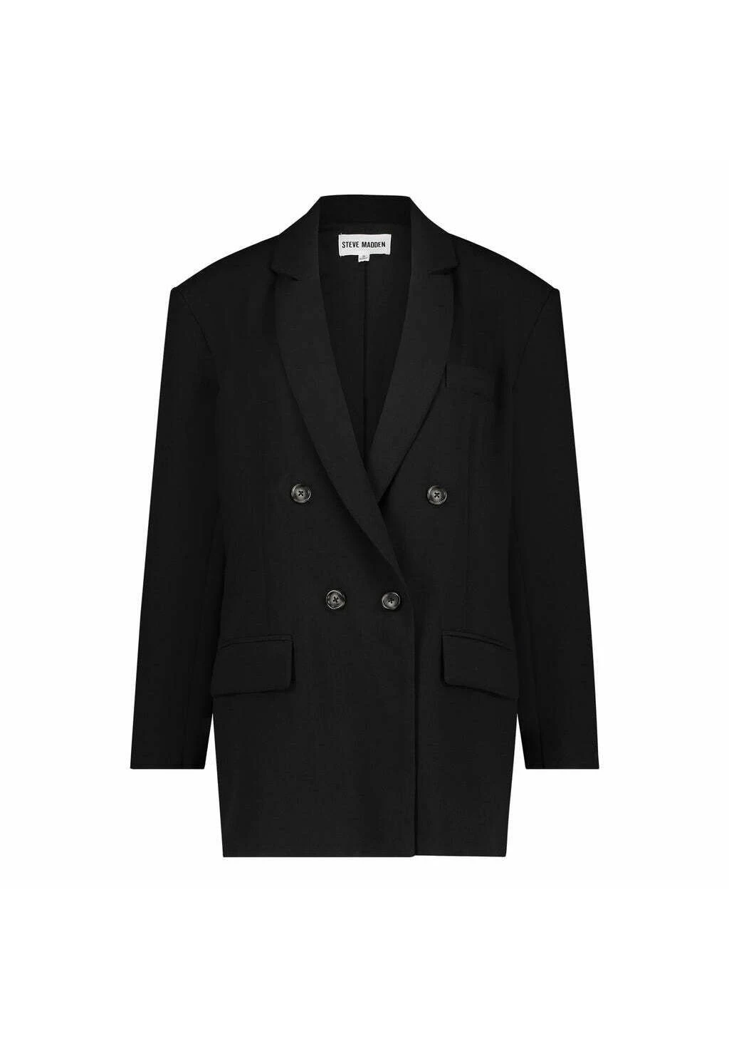 Steve Madden Isabella - Halflange Jas - Black 1 Steve Madden Isabella - Halflange Jas - Black