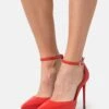 Steve Madden Keep Up - Plateaupumps - Red
