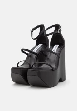 Steve Madden Varia - Sandalen Met Plateauzool - Black -Steve Madden b243d21f43414c609c952c8a7582d928
