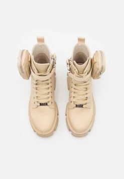 Steve Madden Tanker - Enkellaarsjes Met Plateauzool - Sand -Steve Madden b625537baceb42a0bc900a6886979002