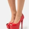 Steve Madden Presecco - Plateaupumps - Red