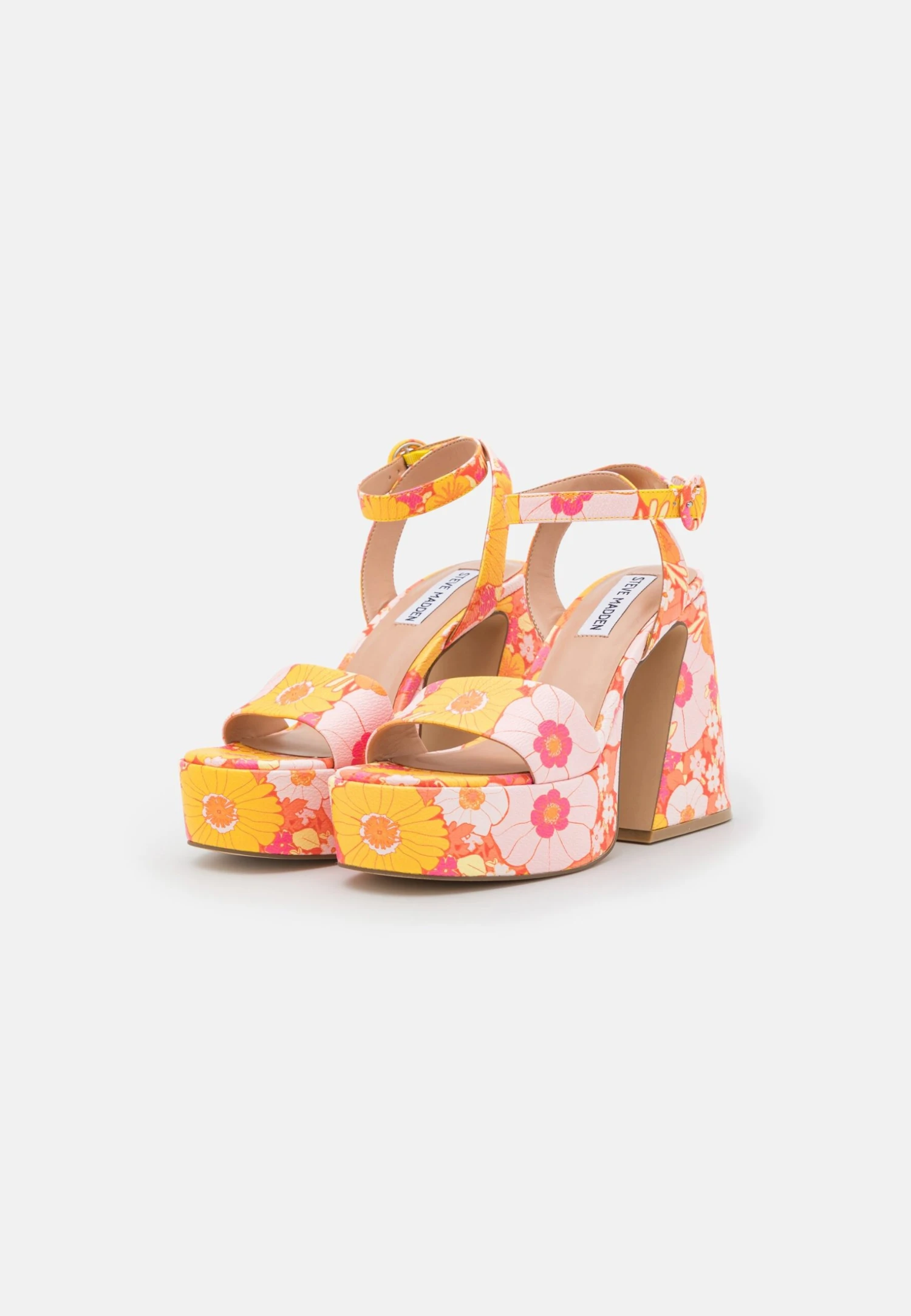 Steve Madden Paysin - Sandalen Met Plateauzool - Pink 3 Steve Madden Paysin - Sandalen Met Plateauzool - Pink - Afbeelding 3
