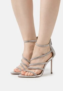 Steve Madden Beamish - Sandalen Met Hoge Hak - Silver