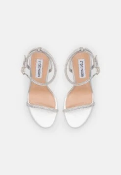 Steve Madden Breslin - Sandalen Met Hoge Hak - Silver -Steve Madden cafbf7da37484625998775ccc46b4639