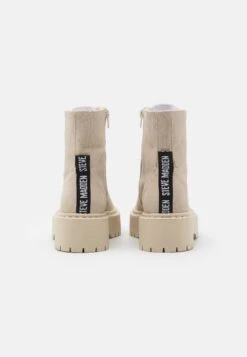Steve Madden Skylar - Enkellaarsjes Met Plateauzool - Beige -Steve Madden d6ac6213acdb469c9b58c2c2960af61a