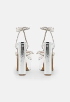 Steve Madden Bellisima - Sandalen Met Hoge Hak - Silver -Steve Madden d9fc51047d88491a8acd8c08aff0e840