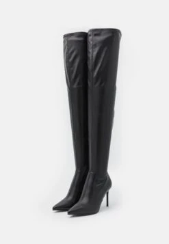 Steve Madden Late Night - Overknee Laarzen - Black Paris -Steve Madden dfa1a7b744b140d9a9ee3e65b339fc61