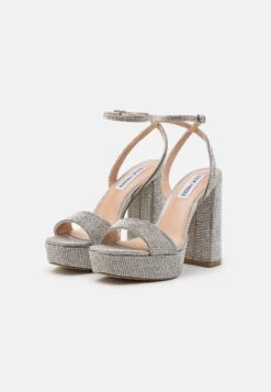 Steve Madden Lessa - Sandalen Met Hoge Hak - Silver-Coloured 8 Steve Madden Lessa - Sandalen Met Hoge Hak - Silver-Coloured -Steve Madden ed2697bc617d48acb8014f6dc9ee9dbc