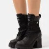 Steve Madden Beverly - Enkellaarsjes Met Hoge Hak - Black
