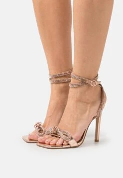 Steve Madden Unleash - Sandalen Met Hoge Hak - Rose Gold