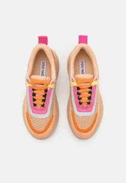 Steve Madden Doubletake - Sneakers Laag - Natural/Orange -Steve Madden f8cd11c6508f42b4bcdc93cee3b19804