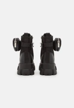 Steve Madden Tanker - Enkellaarsjes Met Plateauzool - Black -Steve Madden fbf32ac56afb47f2b23923ace782a448